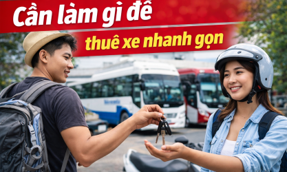 Cần làm gì để thuê xe máy nhanh nhất khi vừa xuống bến xe tại Nha Trang