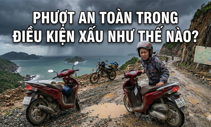 Làm thế nào để phượt an toàn trong điều kiện đèo dốc và đường xấu