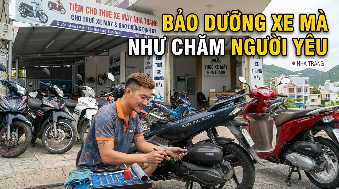 Thuê Xe Máy Nha Trang